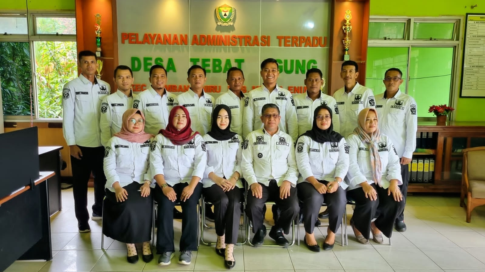 JAJARAN PEMERINTAHAN DESA TEBAT AGUNG KAB. MUARA ENIM